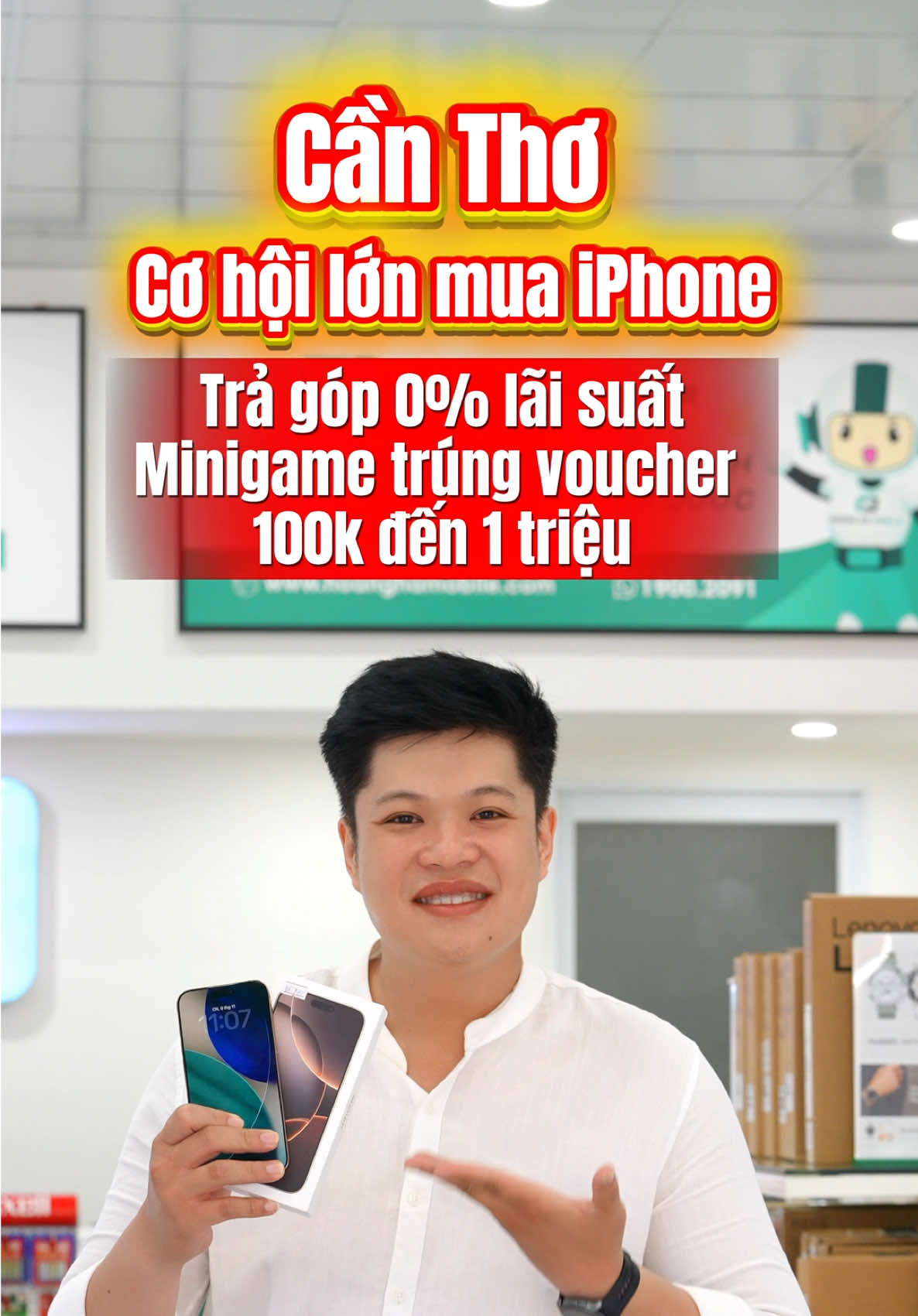 Cửa hàng điện thoại ở Cần Thơ #haucanthoct #hauthiettinh #hauquayphim #HoangHaMobile #iPhone