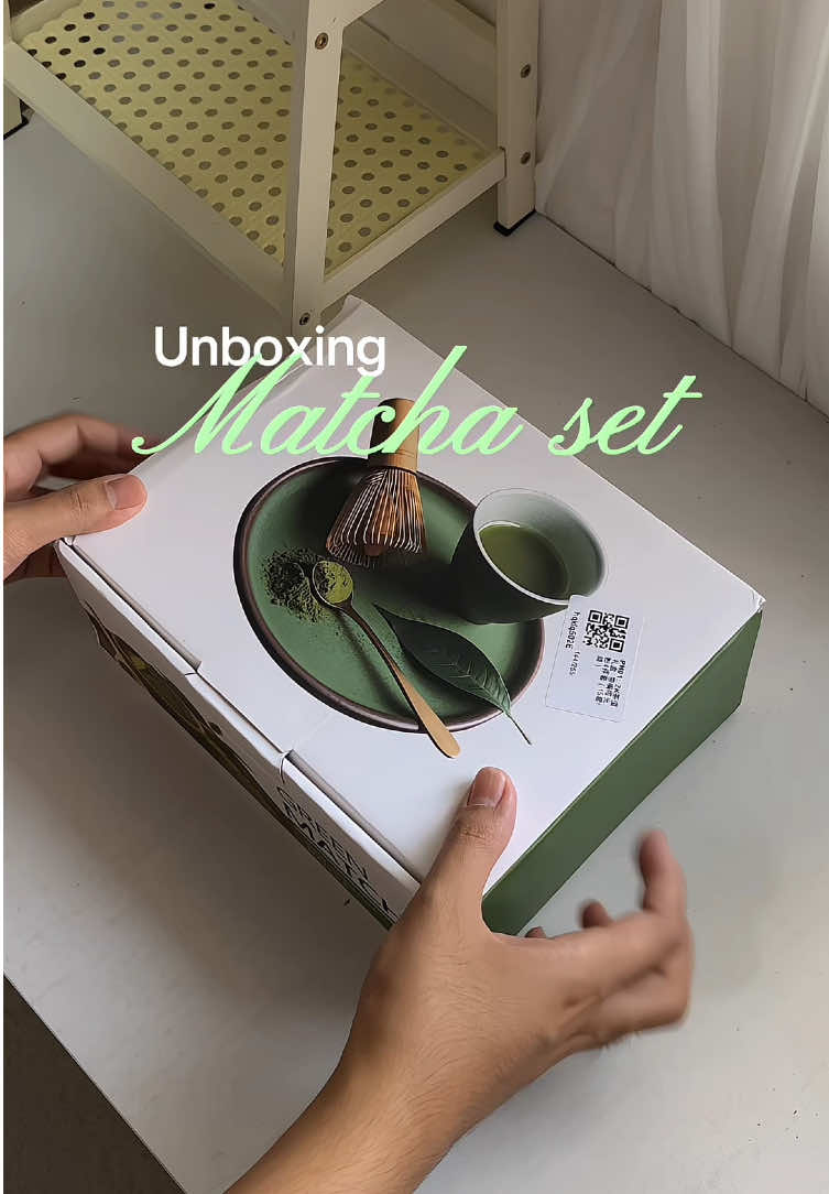 pink matcha set unboxing 🍵💗 #matcha #matchaset #unboxing #pinkmatcha 