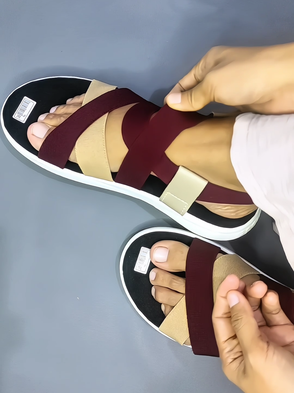 Sandal paling pengertian,dipake jalan santai lari2an jg cocok banget #sandalwanita #sandal #sendalwanita #sandaltali #fypage 