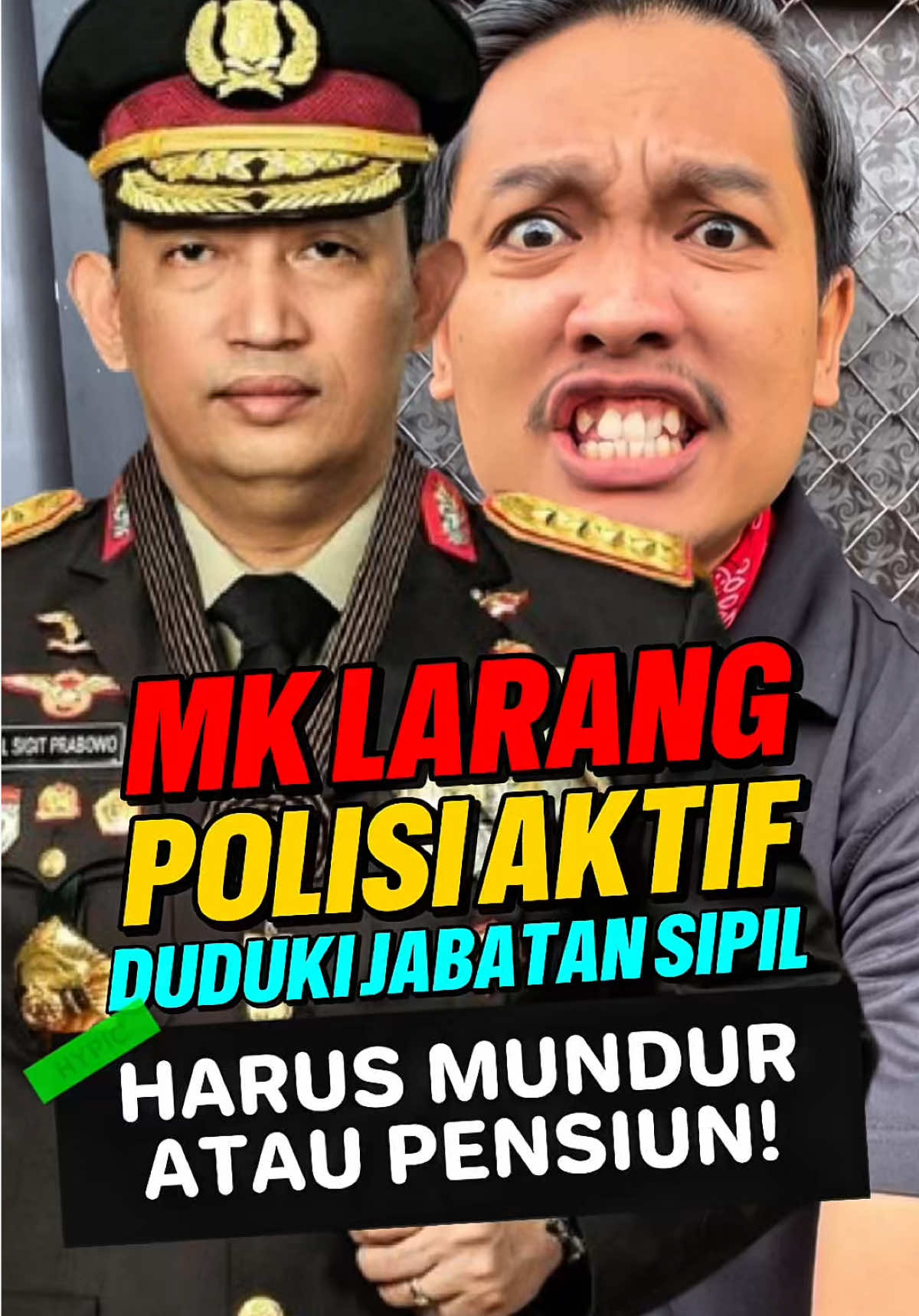 Mahkamah Konstitusi Larang Polisi Aktif Duduki Jabatan Sipil, Harus Mundur Atau Pensiun Sumber Informasi Berita : Kompas.com  #polisi #mahkamahkonstitusi #polri 
