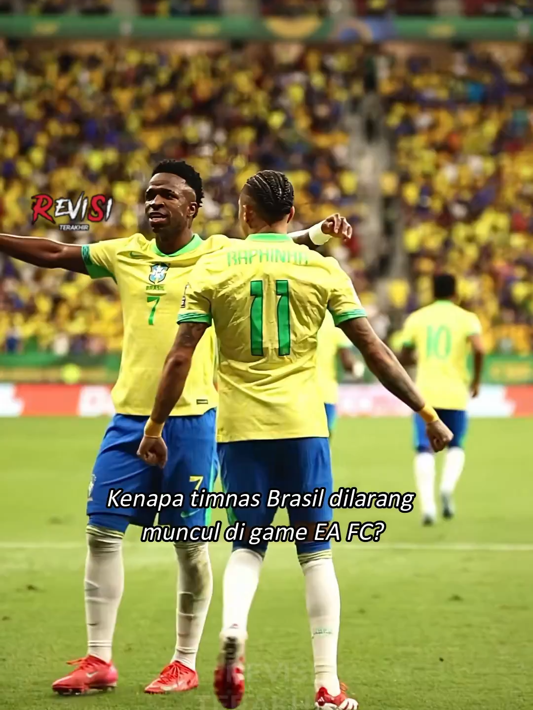 Kenapa Timnas Brasil dilarang muncul di EA FC? 😳 #footballtiktok #sepakbola #footballl #trending