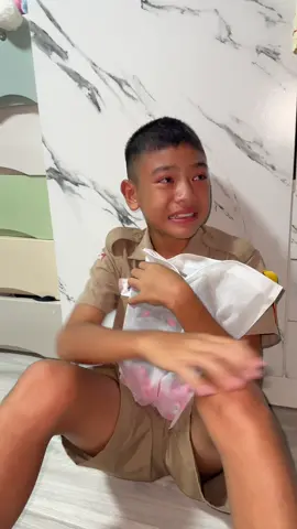 น้ำตาลูกผู้ชาย #แจมครีมคู่รักสายฮา #พี่ครีมน้องบอส #แจมครีม #ฟีดดดシ #fyp  