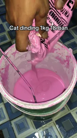 Tahan air dan glosy hasilnya #cattembok #catrumah #catdinding 