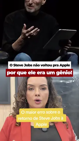O segredo de Jobs não é o que você pensa. 🤯 A lição no final do vídeo pode mudar seu jeito de ver as coisas. #stevejobs #desenvolvimentopessoal #sucesso #mentalidade #liçõespravida #fyp 