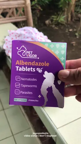 Pet Vigor Albendazole Tablet  #albendazole #tablet #deworming #dewormer #fypシ゚ 