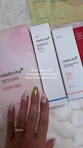 This entire 8-product combo is up to 68% OFF BIGGEST DEAL OF THE YEAR. and it includes their top-selling brightening, hydrating, and glass-skin products.  If you’ve been wanting to try Korean skincare that actually works, this is the moment. Everything you see here is included in the combo, and it’s honestly the best value they’ve ever released.  #tiktokshopblackfriday #superbranddaybfcm #openyoursuperstory #TikTokShopCyberMonday #medicubecombo