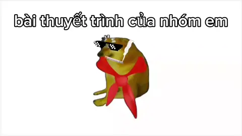 kết thúc bài thuyết trình cho ae nào cần #cheems #meme #vairal #suhuong #thuyếttrình 