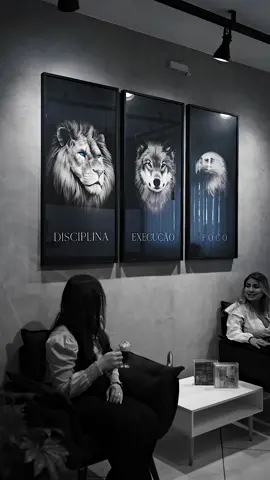 Comente “Eu quero!” Quadro Disciplina, Execução e Foco 3 Peças