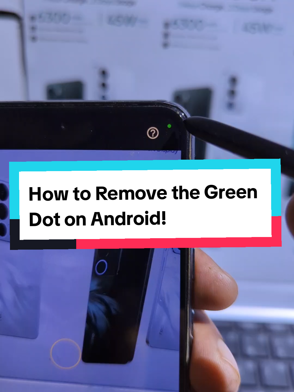 How to Remove the Green Dot on Android! Is someone Watching you?????#settings #privacy #samsung #LearnOnTikTok 