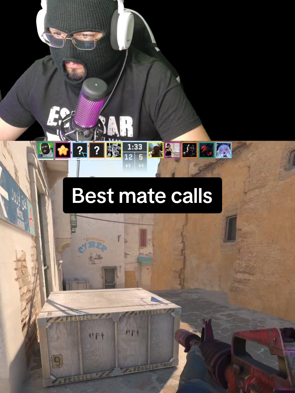 The best mate calls/ follow me on twitch IxSecrett #fy #fypage #viral #viralreels #cs2 
