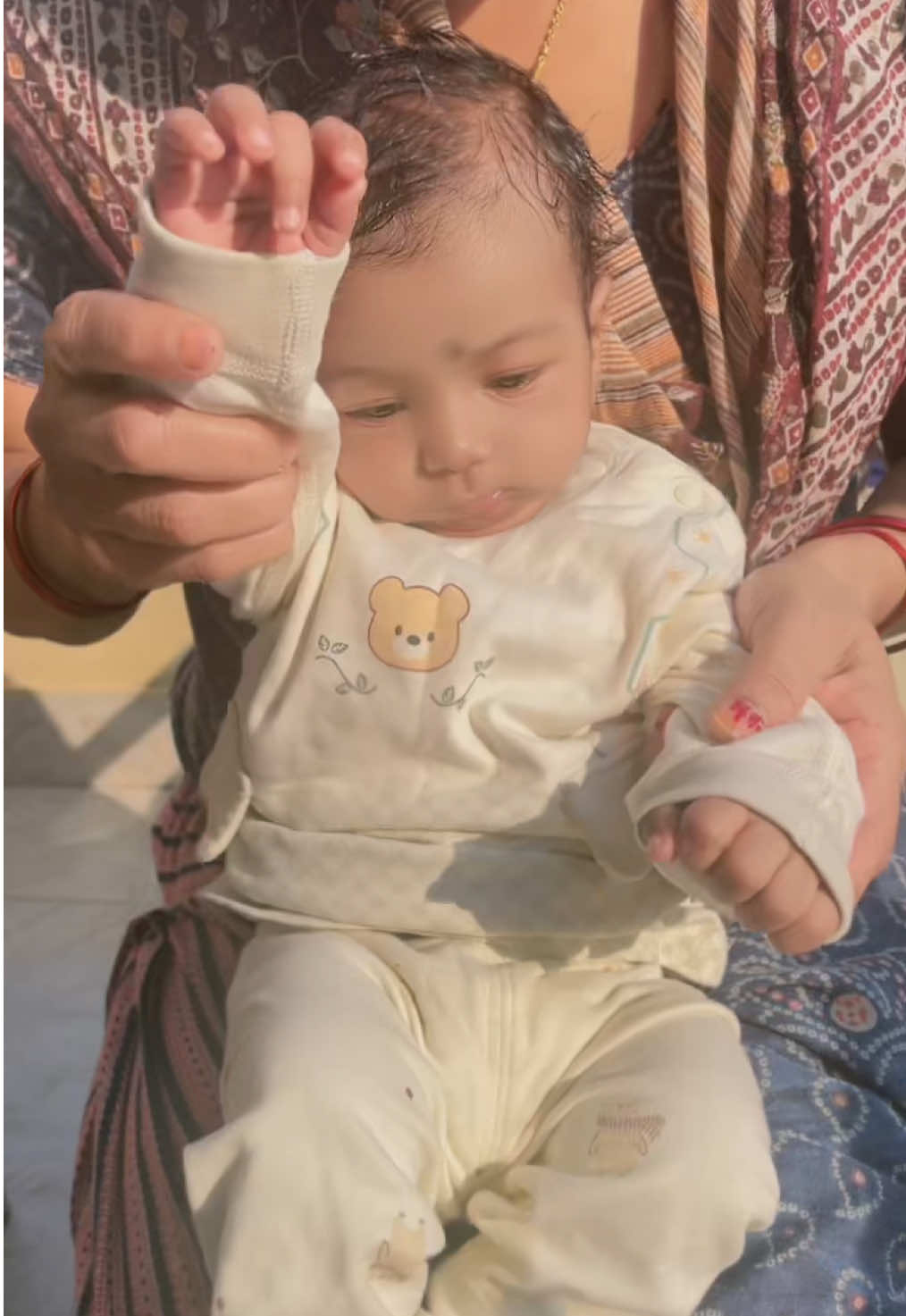 Nanis love #babyvideo #naninati #nani #babyactivities #babydance 