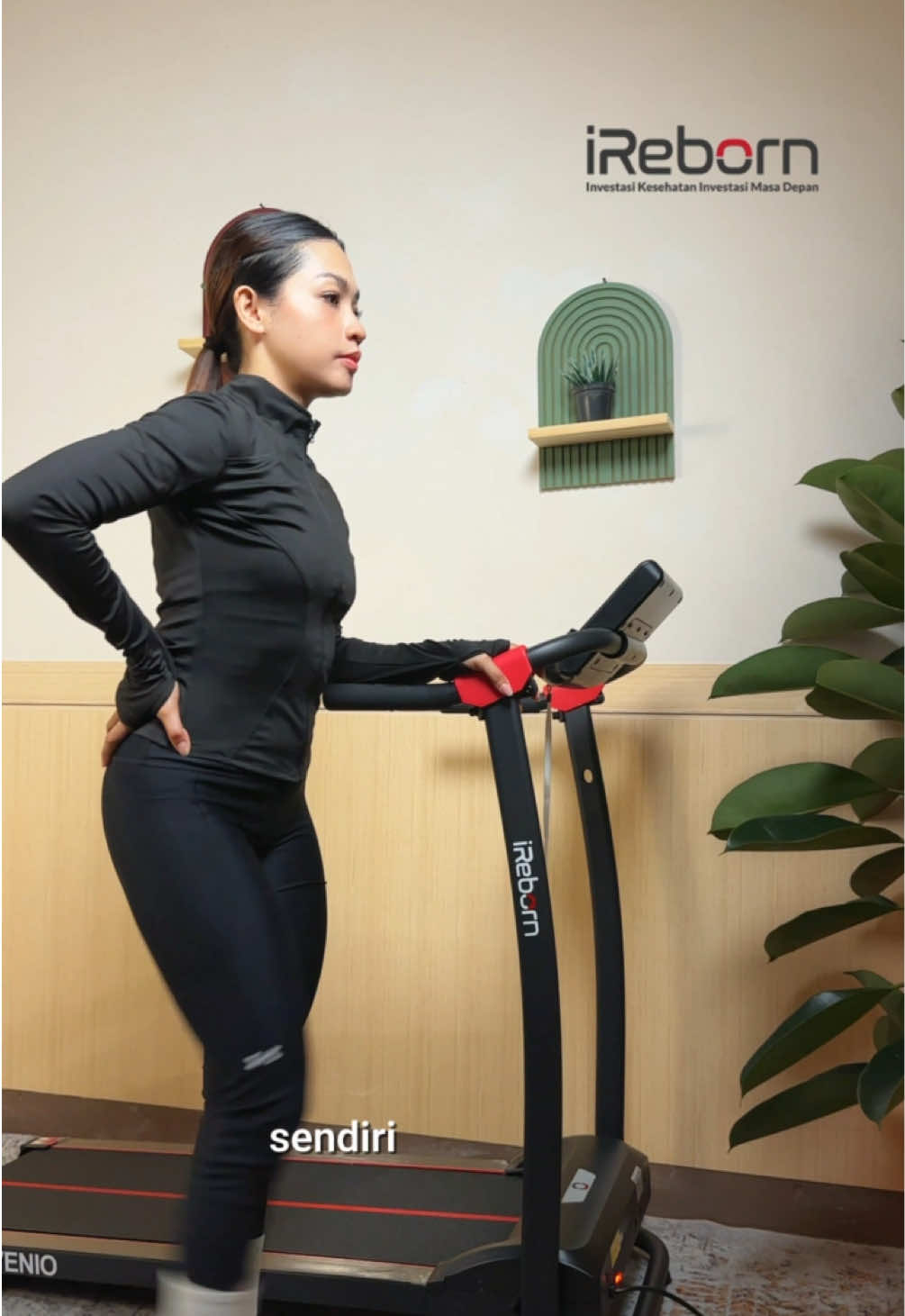 Bayar member gym? No  Beli treadmill? Yes ✅  Sekali bayar bisa dipakai seumur hidup 😍  #ireborn #workout #treadmill #olahragadirumah #investasikesehataninvestasimasadepan 