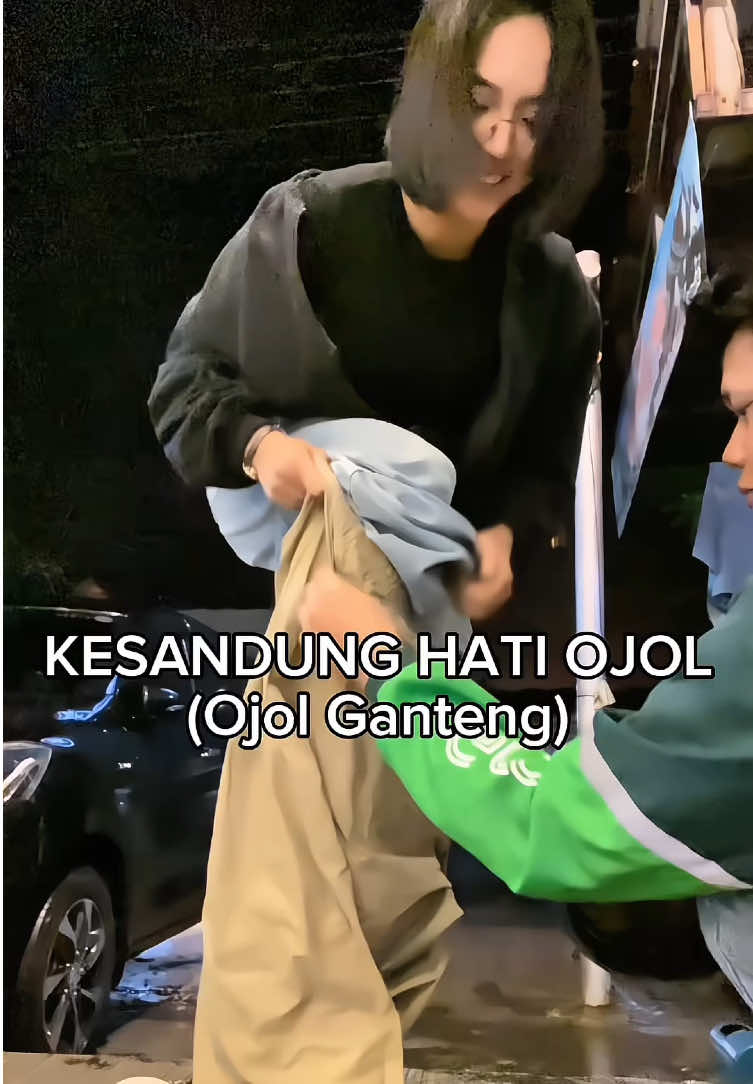 Aku,ojol dan hujan🫠#ojolviral #jodoh #romantis #reyojol 