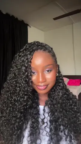 Afro braids made easy🙈🌸 Hair @Ulahairofficial Burmese curly crotchet feather extensions The direct link to this hair is in my bio and get 10% off with my code OO$$ #oluboladee #crotchethair #featherextensions 