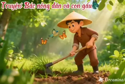 Truyện Bác nông dân và con gấu#mamnontiktok #mầmnon 