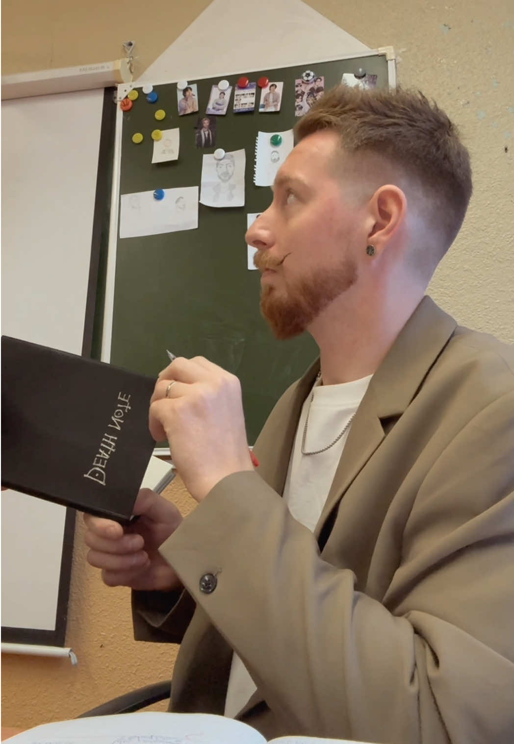 Каноничная концовка Тетради Смерти ТГ В ШАПКЕ ПРОФИЛЯ #школа #учитель #учительистории #учительская #урок       