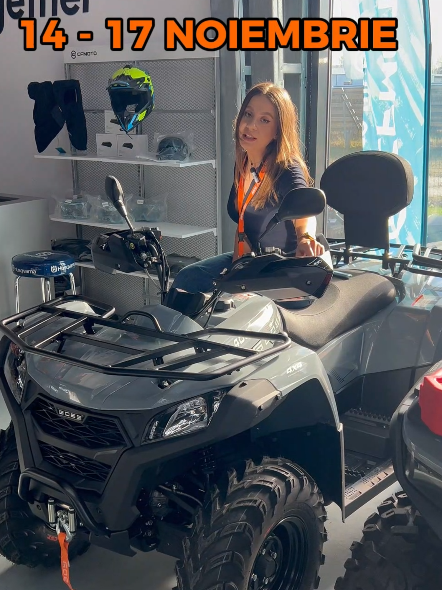 Credeai că s-au terminat ofertele? Nu și pentru gama de atv-uri GOES! 😎 👉 Între 14–17 noiembrie ai rate cu 0.825%/lună prin tbi bank 👉 Avantaj client până la 592€ 👉 Garanție 2+3 ani Info rate 0732 116 766 / 0738 670 131 Info vânzări: 0755 288 766 0724 712 200 / 0743 288 766 Leasing: 0756 114 336 • Termenii și condițiile ofertelor prezentate sunt disponibile pe site • Ofertă în limita stocului disponibil • Imaginile produsului sunt cu titlu de prezentare • Echivalarea prețului se face pe baza regulamentului de pe site #GOES #ATVRom #TBIbank #OferteDeWeekend #Datecunoi
