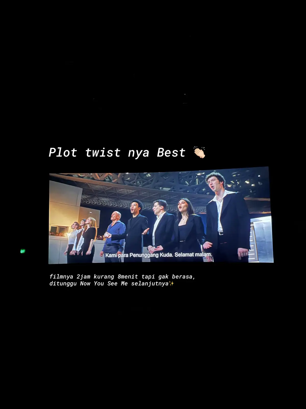 filmnya best, plot twist nya banyakkk‼️ ———— #nowyouseeme #nowyoudont #film  #rekomendasifilm #foryou 