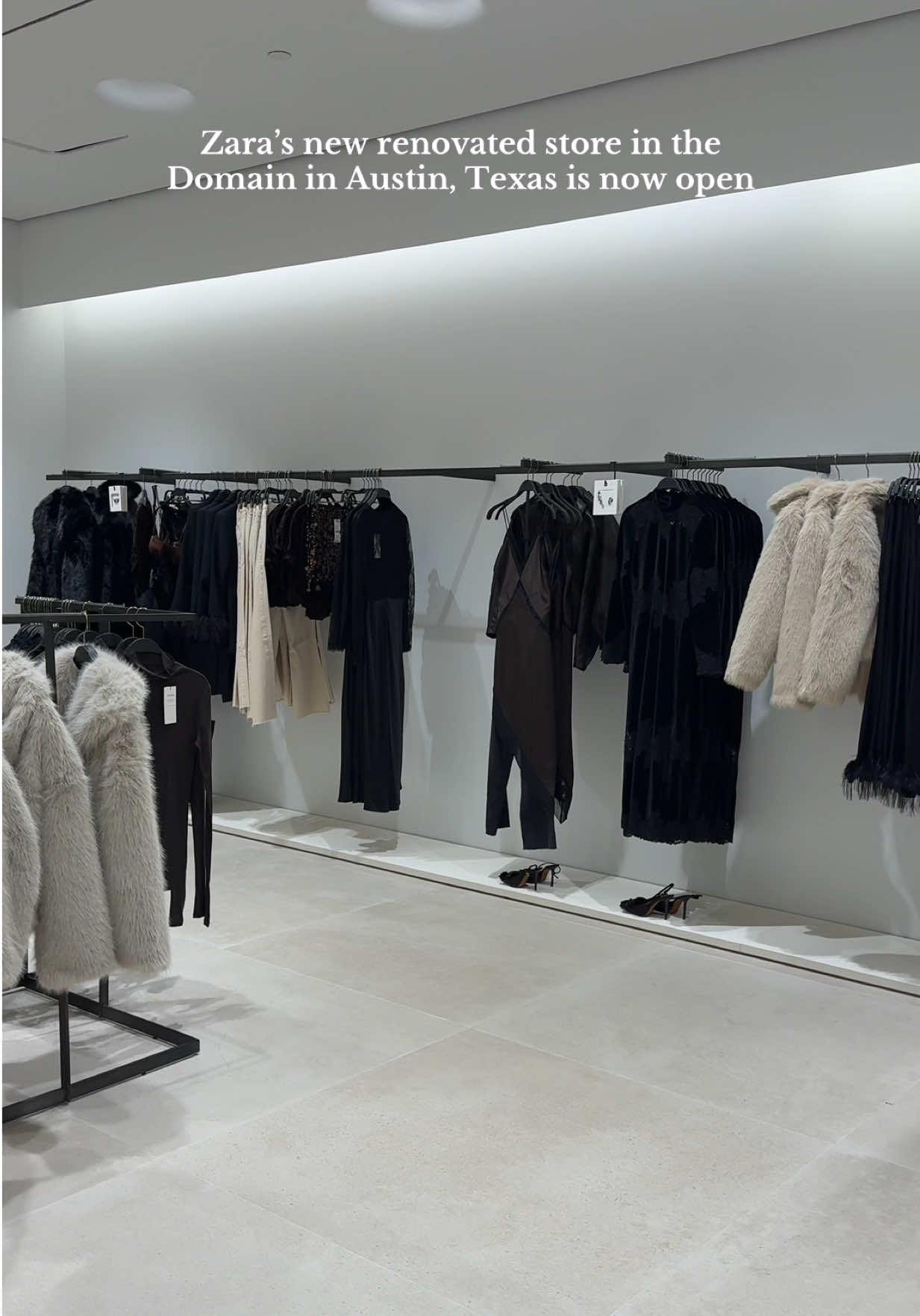 I could have spent hours in that store! The kids clothes are just as cute.  #texas #zara #shopping #domainaustin #zarahaul 