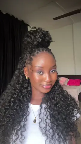 Love love this hair 🥰🙈 #crotchethair #afrobraids #oluboladee 