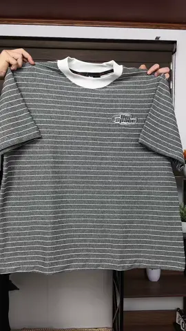 Áo thun cotton sọc thêu #aothun #xuhuong #macdepmoingay #phoidoxinh #fybシ 