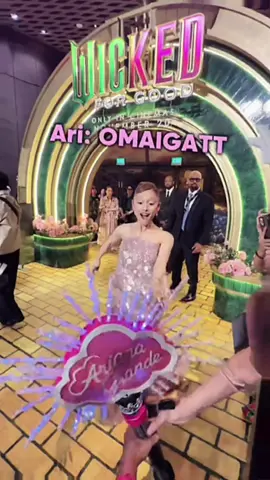 Irene ketemu ariana   adalah keiri-an yang sesungguhnya 😭👊🏻#arianagrande #beranda #berandatiktok #wickedsingapore #wickedpremiere 