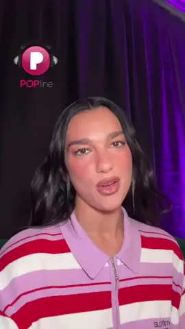 QUASE FLUENTE! Dua Lipa mandando um recado para o @POPline em português 🇧🇷❤️ #dualipa #duolingo #brasil #saopaulo 