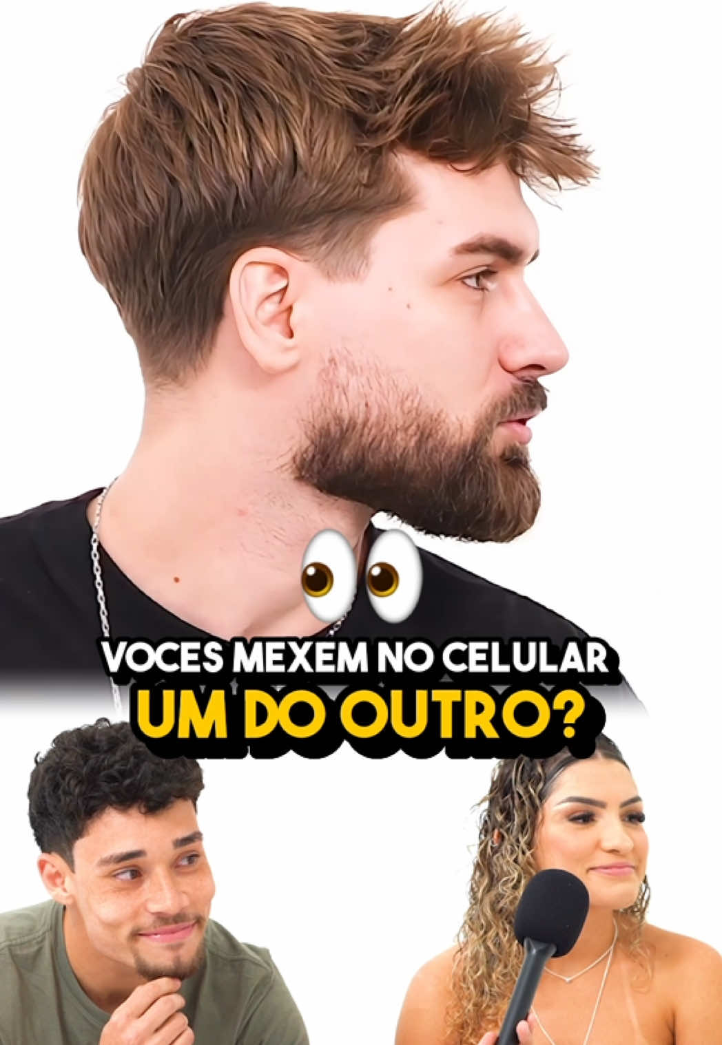 HOJE, às 19H! Mexemos no celular do meu namorado 👀