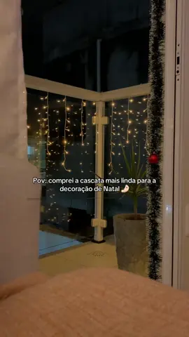 🎄✨ Se piscar… já virou Natal! 😍💡 Essa cascata de pisca-pisca é simplesmente perfeita pra deixar sua casa com aquele clima mágico ✨🎅 💬 Comente “eu quero” que te envio o link! 💌 #Natal2025 #DecoraçãoNatalina #PiscaPisca #CascataDeLuz #AchadinhosShopee    