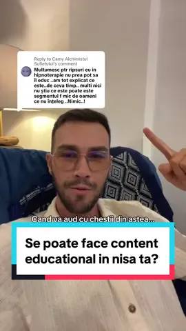 Replying to @Camy Alchimistul Sufletului cand va aud cu tot felul de scuze… Repet: faptul ca voi nu STITI sa faceti ceva, aia nu inseamna ca nu se poate face… De cand puneti egal intre faptul ca nu stiti voi ceva, ca nu se poate face ceva?! Ma uit pe conturile voastre si vad ca faceti BARE MINIMUM… si apoi inventati tot felu’ de scuze… #patrikbindea 