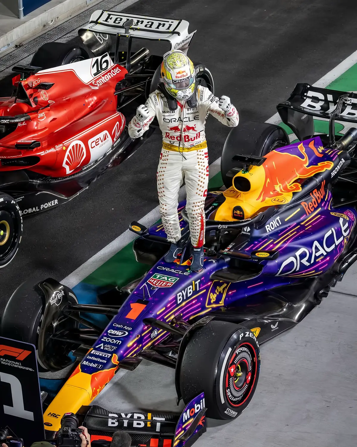 NEXT UP: LAS VEGAS🏎️🇺🇸 #maxverstappen #redbullracing #lasvegasgp #f1 