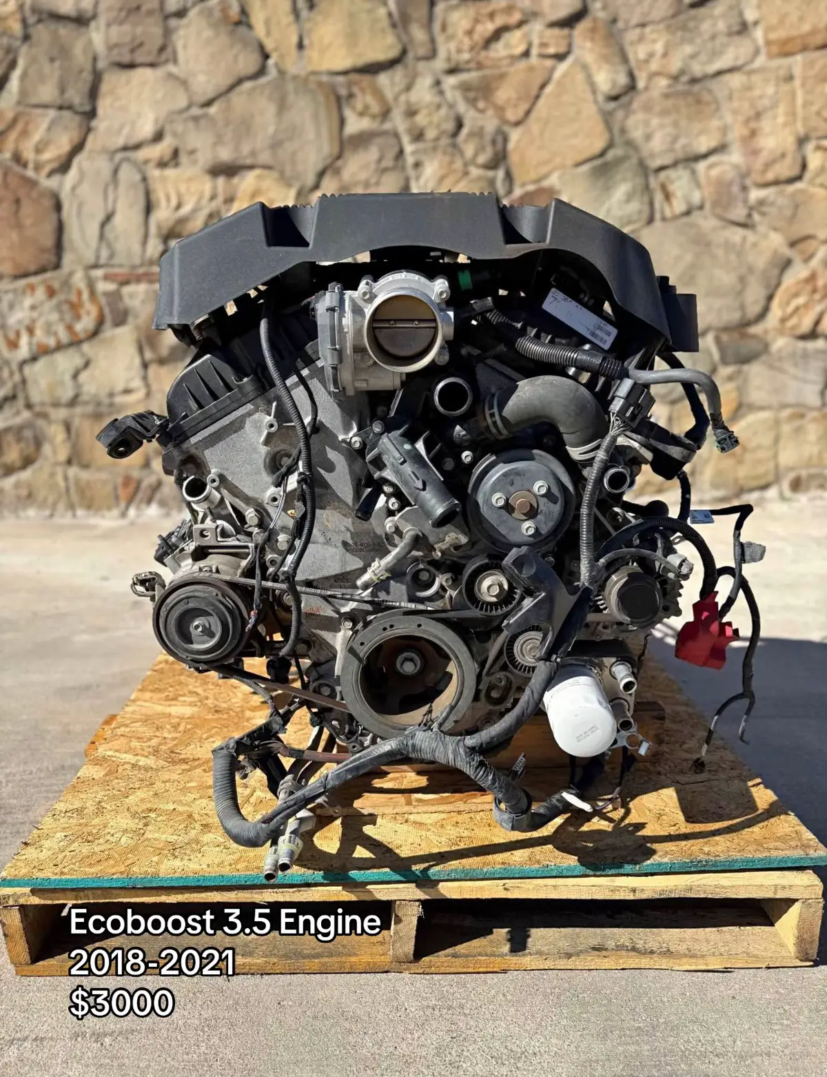 2018 Ecoboost TT Engine 52k miles Good running condition Everything is included 10R80 4x4 transmission  #ford #fordraptor #fordexpedition #f150 #fyp 