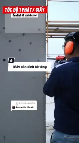 Trả lời @Lê Tuấn Lợi  dạ bác kích zỏ hàng chỗ chữ Tặng kèm 100 đinh Mua ở đây để xem giá và đặt mua sở hữu máy bắn đinh bê tông hạt nổ ạ #maybandinhbetong #maybandinh #maybandinhhatno #maybandinhbetongchinhhang #maybandinhcamtay 