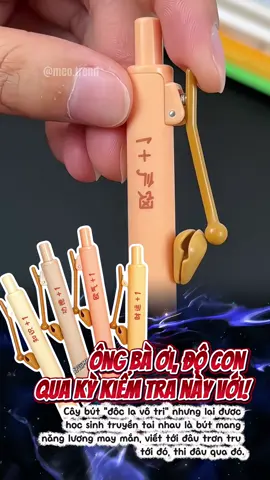 bút gõ mỏ tích công đức, tích may mắn 🤣 #meotrend #butbigomo #vanphonggenz #votrinhungvui #xastress 