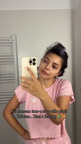 Ce mananc intr-o zi 43 zile până la Crăciun . Ziua 1 fasting 🎄✨ IG : eva.vamvu