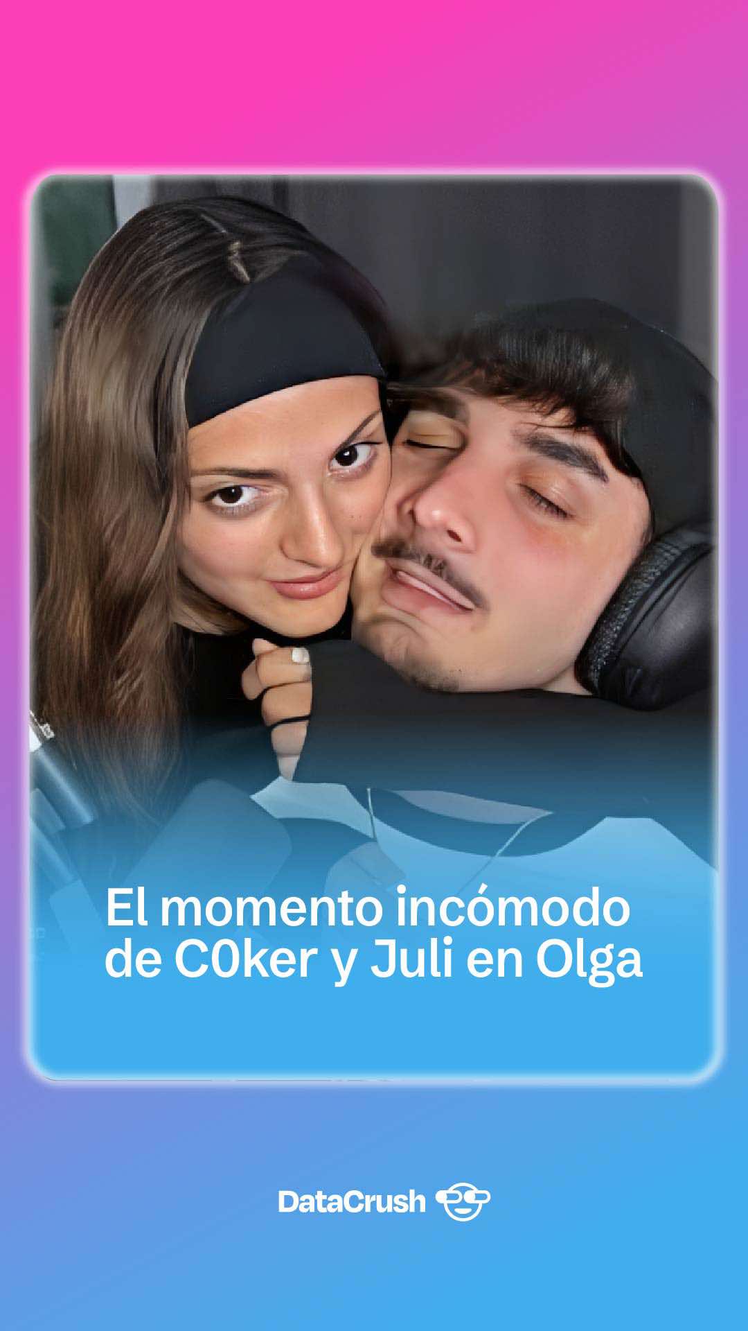 ¿Se re pasaron? 🥴 Juli Manzotti y Coker fueron a Olga y no salieron muy contentxs…¡Vendaron a Juli y le empezaron a dar besos! 🫣 ¿Solo un juego o se fueron al pasto? 👇🏽 #julimanzotti #coker #olgaenvivo #mathiasvasile #streaming
