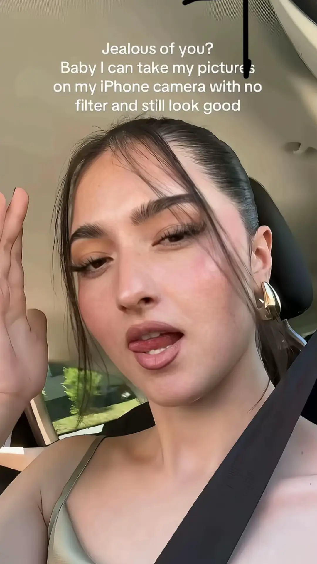 filter pun sebab nak tutup freckles je 