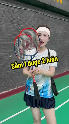 Có mấy lốp, sắm một mà được hai ACE mình ạ#emanhthethao #setthethao #votcaulong #votcaulongchinhhang 