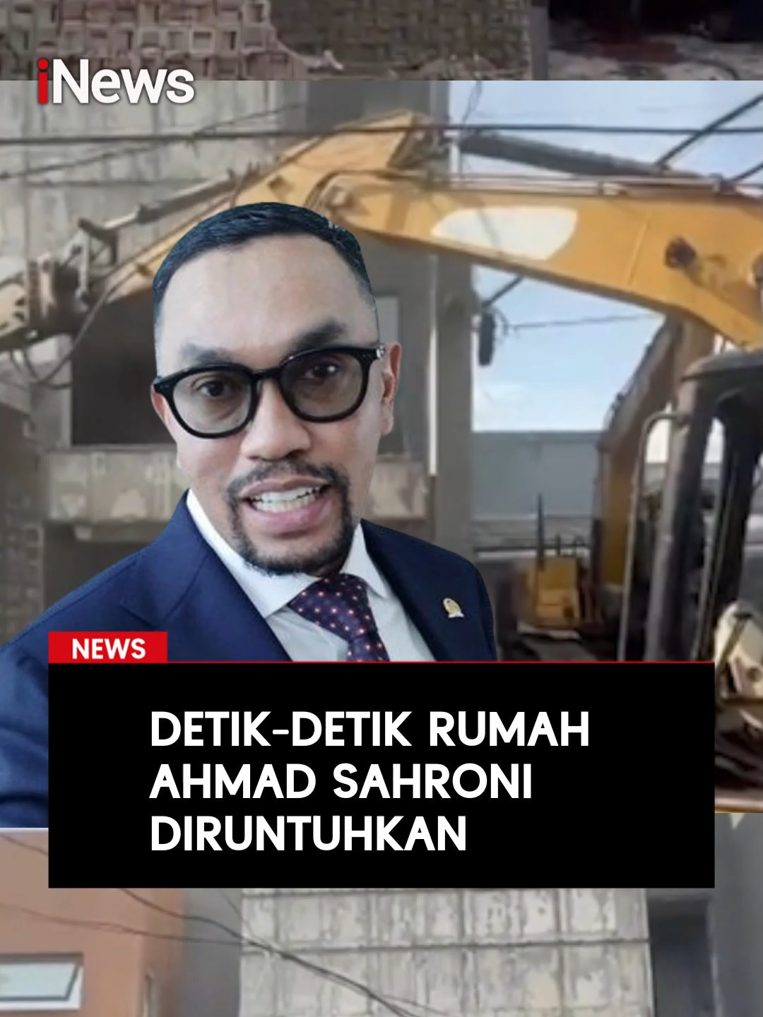 Ahmad Sahroni merobohkan rumahnya yang sempat dijarah massa di kawasan Kebon Bawang, Tanjung Priok, Jakarta Utara. Usai dirobohkan, rencananya Ahmad Sahroni akan merenovasi rumah tersebut. Sahroni menegaskan kesiapannya membangun kembali rumahnya dan berharap insiden serupa tidak terulang. Sebelumnya diberitakan, rumah Ahmad Sahroni di kawasan Tanjung Priok, Jakarta Utara, dijarah massa pada Sabtu (30/8/2025) sore yang menyebabkan kerusakan parah. Baca selengkapnya di sini: https://www.inews.id/ #AhmadSahroni #Rumah #Sahroni #dprri #viraljakarta
