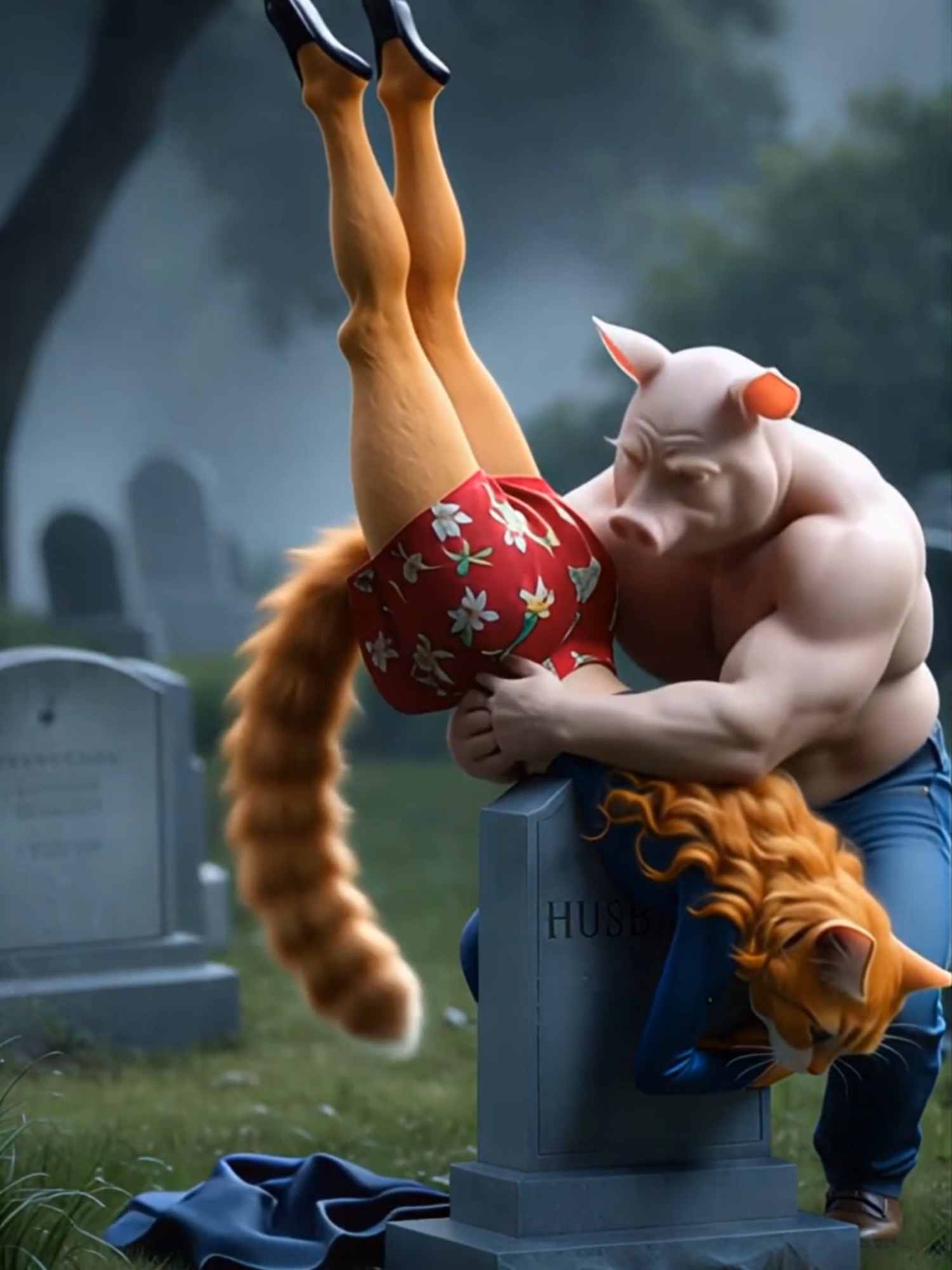 Hey husband, I’m getting a new one. Cool with that? #ai #fyp #cat #foryour