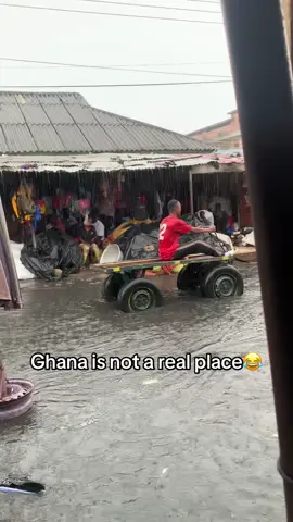 Results of this afternoon’s downpour 😅