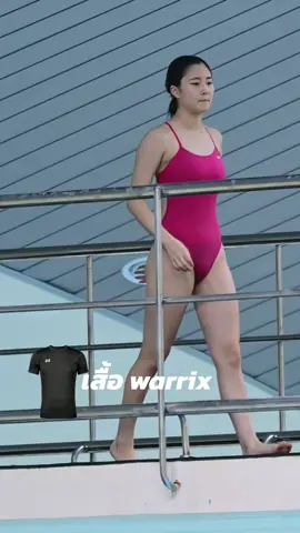 สาวน้อย เกาหลี นักกระโดดน้ำ #กระโดดน้ำ #เกาหลี #เสื้อwarrix 
