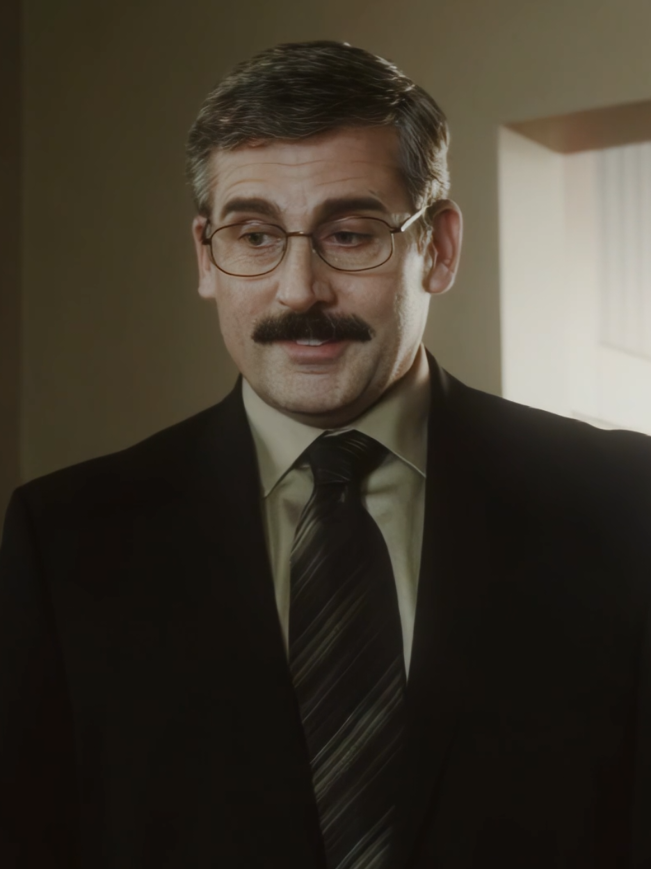 that moustache is really something #stevecarell #stevecarelledit #lastflagflying #larrysheppard #fyp 