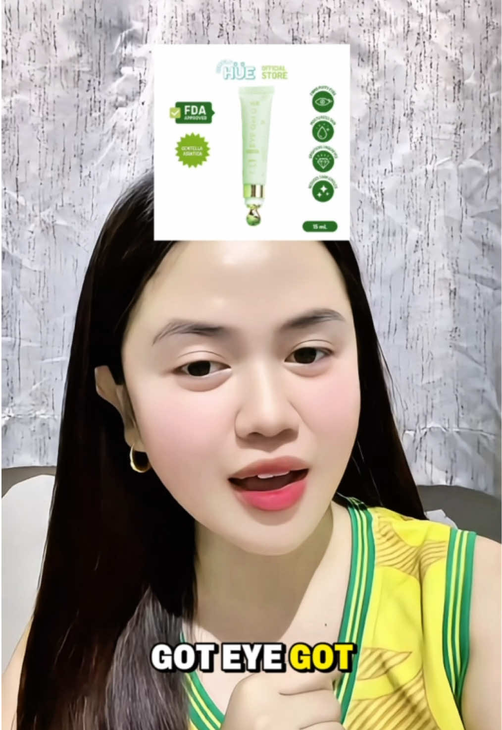 zombie yarn??!! #eyegotu #eyegelserum #undereye #simplyhueph #darkundereye 