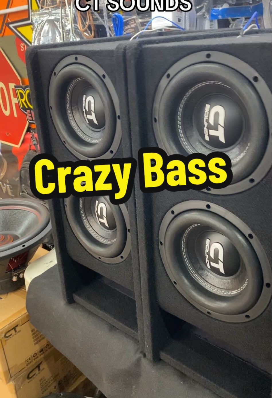 Ct sounds Tropo 8s #subwoofer #caraudio #sundownaudio #ctsounds #bassheads 