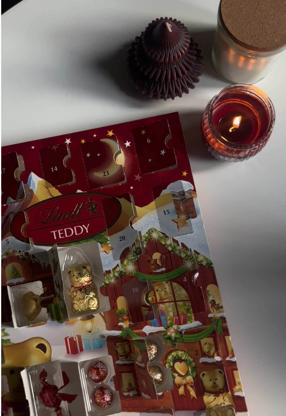Lindt Teddy Advent Calendar🍫🎄🧸✨ #lindt #christmas #adventcalendar #calendarioavvento #foryoupage❤️❤️ 