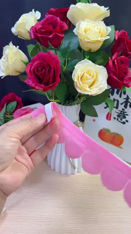 làm lọ hoa hồng #toptrending #toptrend #hoa #lamhoa #meohay 