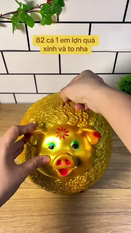 Heo đất tiết kiệm tiền lì xì Tết thôi mọi người ơi. Đẹp to lắm ý. #heodat #londat #heodattietkiem #tet2026 
