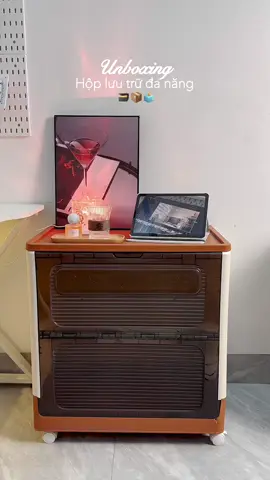 Chiếc hộp vừa đựng đồ vừa decor, dung tích lớn #hopdungdodanang #decorhome #doxinhmoingay #giadungtienich 