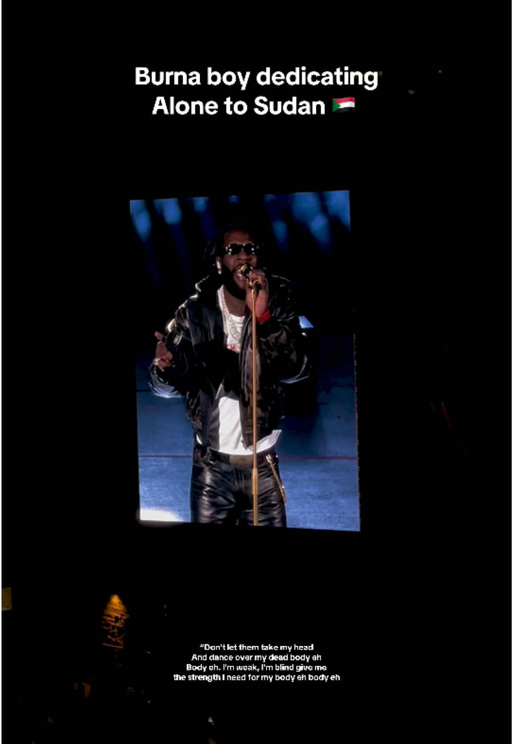 Burna Boy Concert U.S Tour. This song brings me to tears every time. I will never get over only paying $30 to see this Nigerian legend🫰🏾 #burnaboyofficial #burnaboy #afrobeatstotheworld #afrobeats #concert 